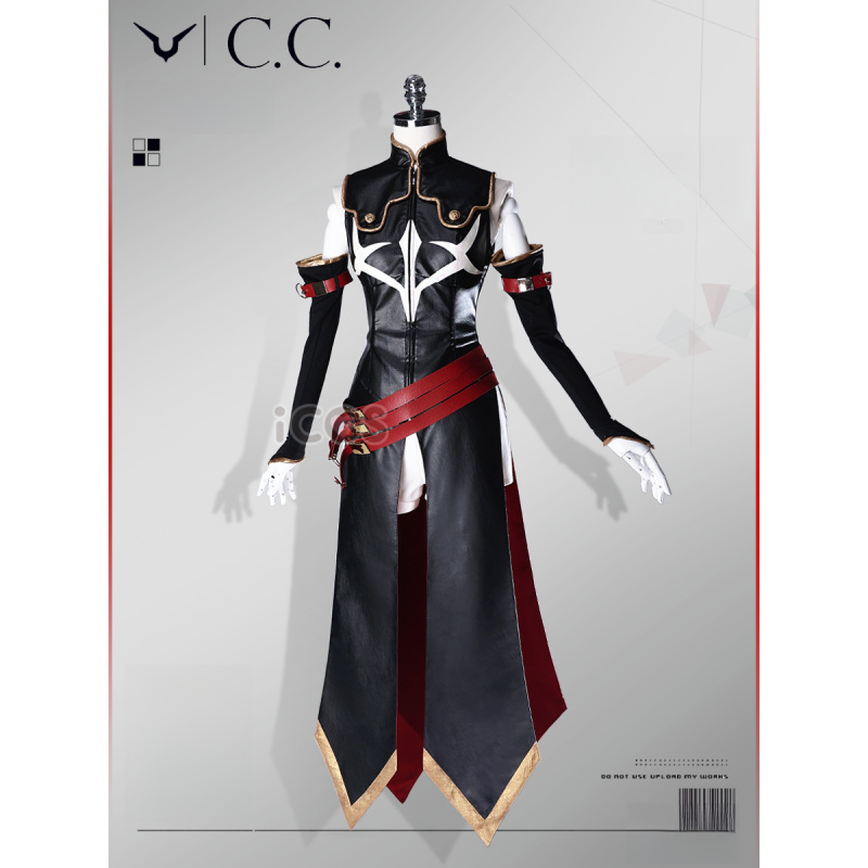 Anime Cosplay Dresses - The Black Knights C.C. Cosplay Costume
