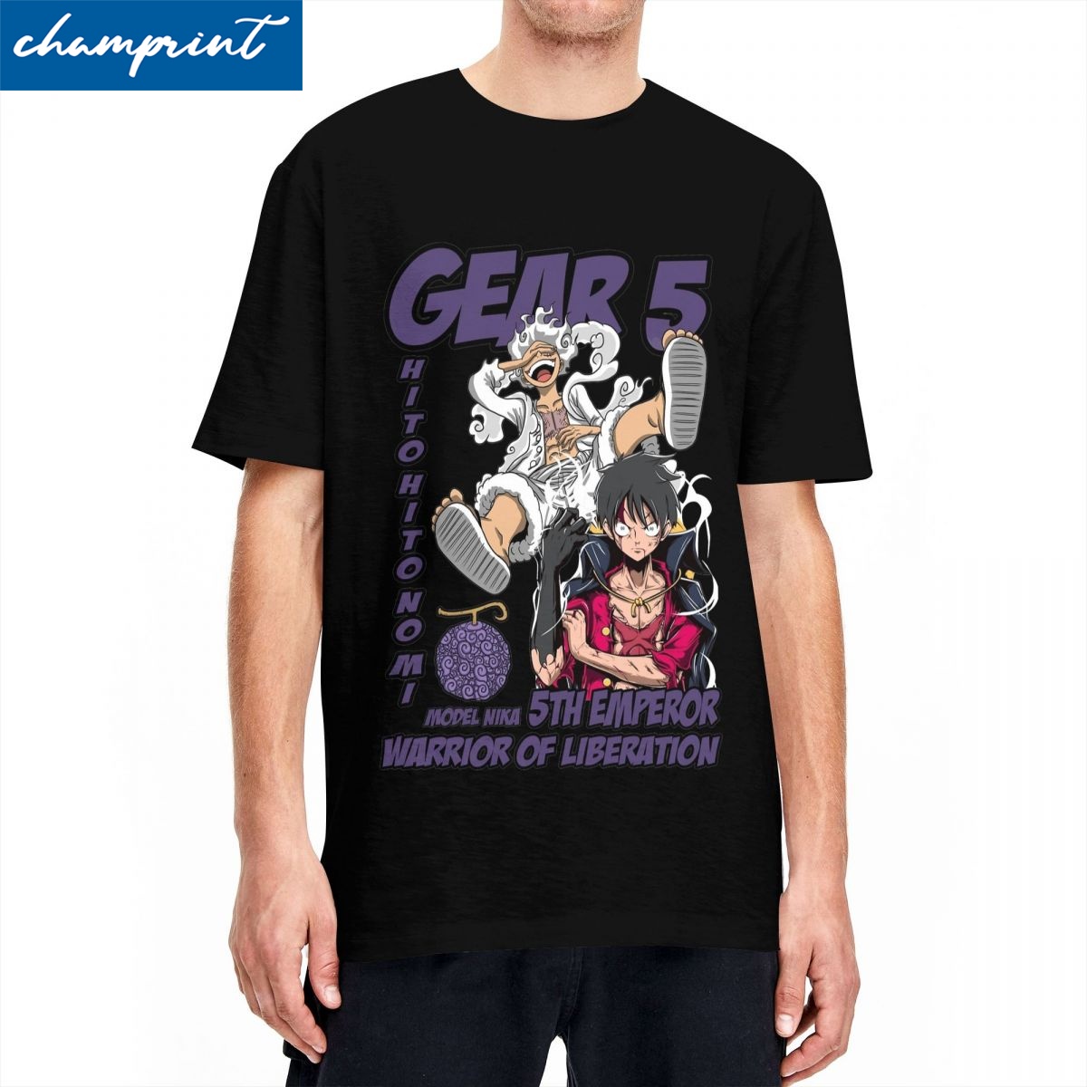 Anime Cosplay Ideas For Women - Monkey D Luffy Anime T-Shirts Men