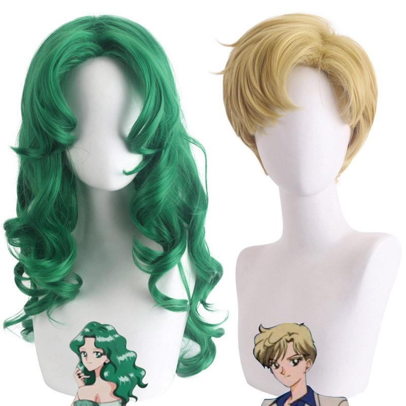Synthetic Long Wavy Cosplay Wi - Cosplay Duo Anime 评论和价格