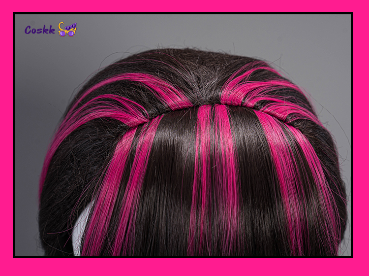 Draculauraa Cosplay Wig  Long  - Anime Cosplay Pink 评论和价格