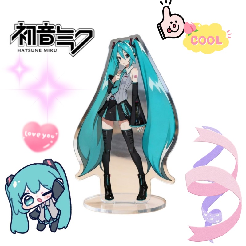 Hatsune Miku 10cm Acrylic Stan - Cosplay Anime Boy 评论和价格