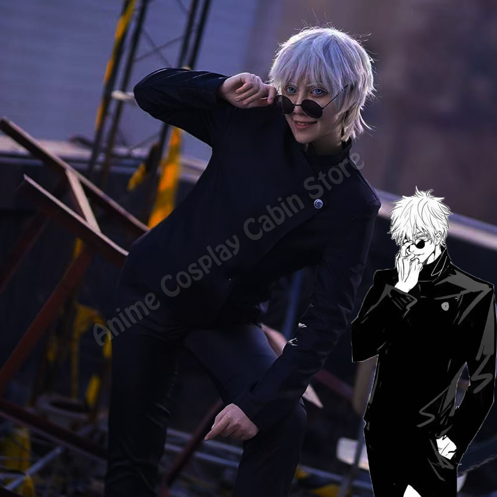 Halloween Anime Jujutsu Kaisen - Anime Cosplay Gojo 评论和价格