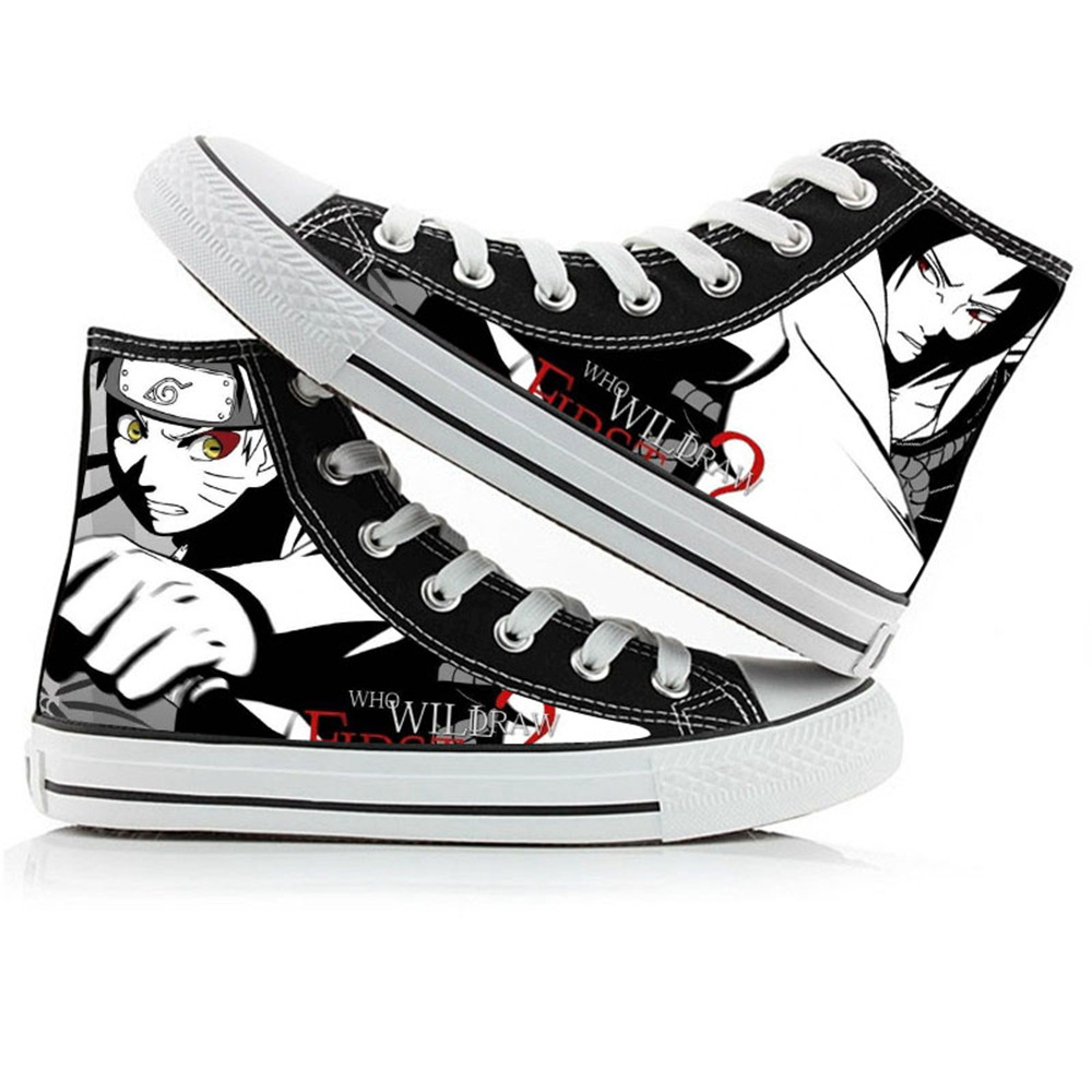 Naruto Uzumaki High-Top Canvas - Anime Cosplay Ideas For Women 评论和价格