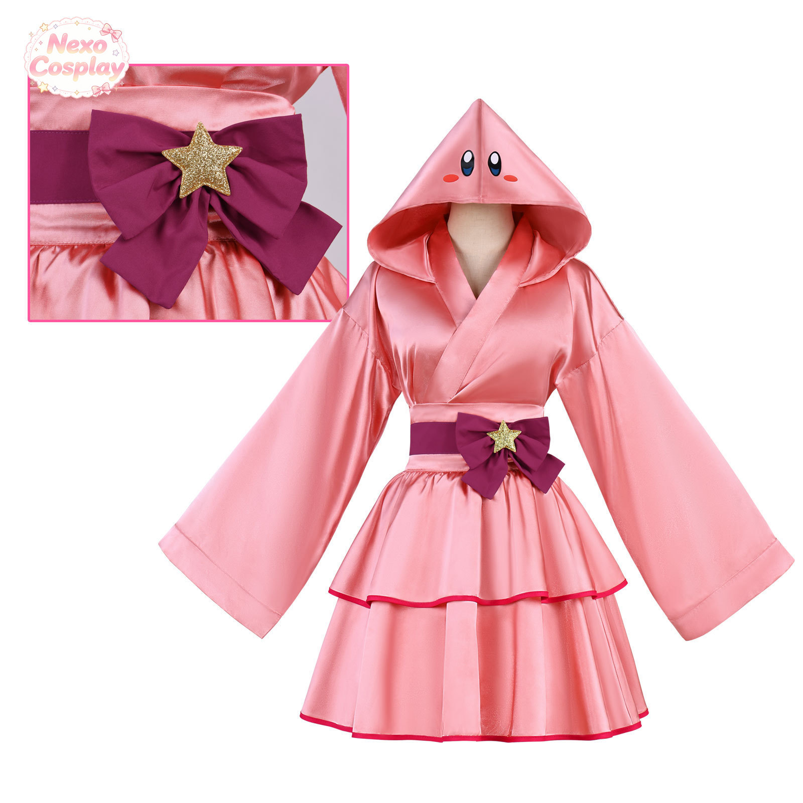 Pink ball Cosplay Costume Pink - Anime Cosplay Pink 评论和价格