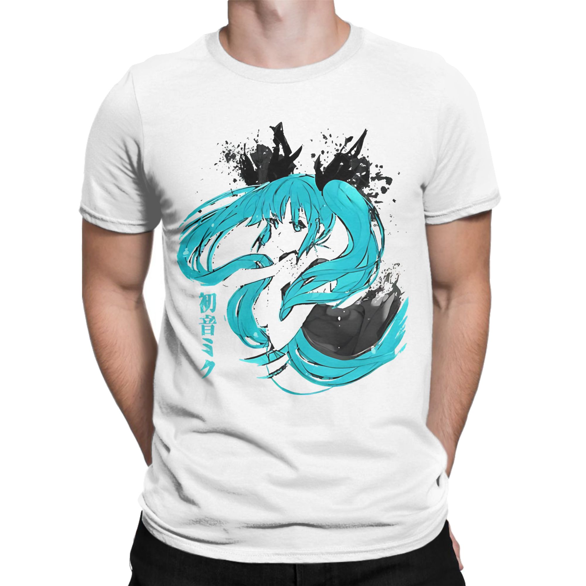 Hatsune Miku T Shirt Men Women - Anime Cosplay Ideas For Women 评论和价格