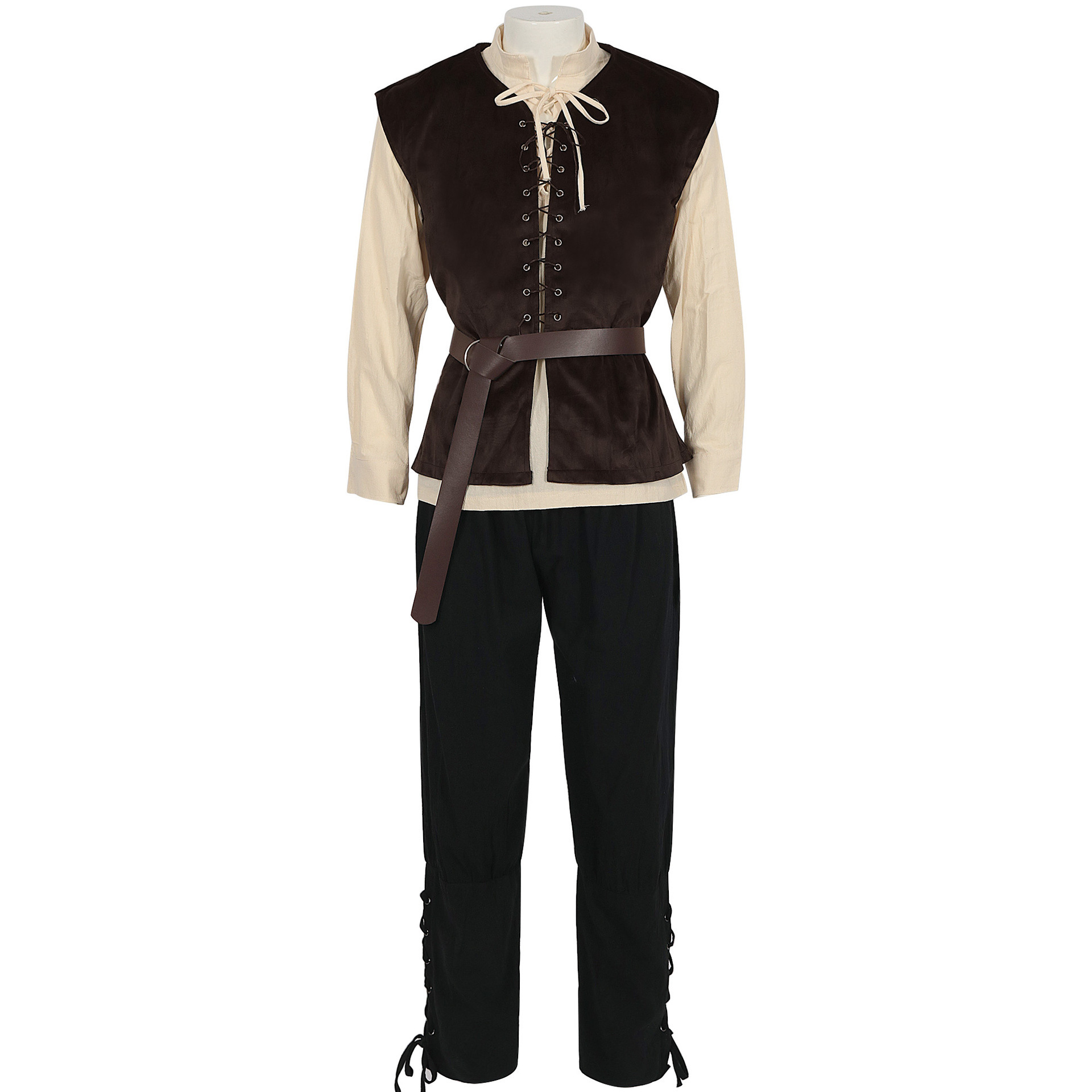 4 Pcs Men's Halloween Renaissa - Anime Cosplay And Costumes 评论和价格
