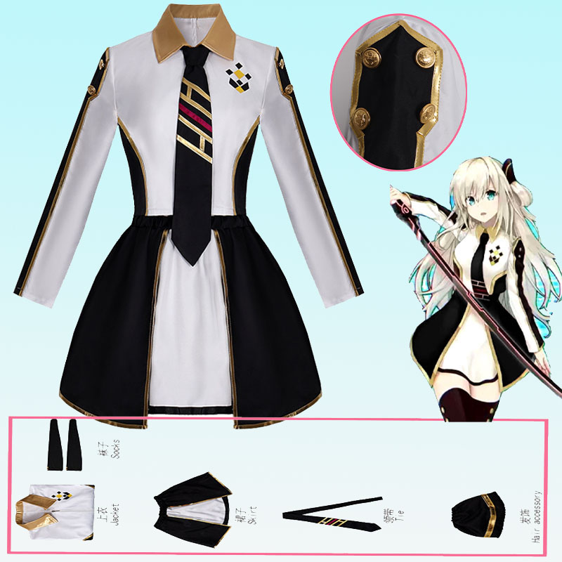 Anime Womens Costume Cosplay S - Anime Cosplay Dresses 评论和价格