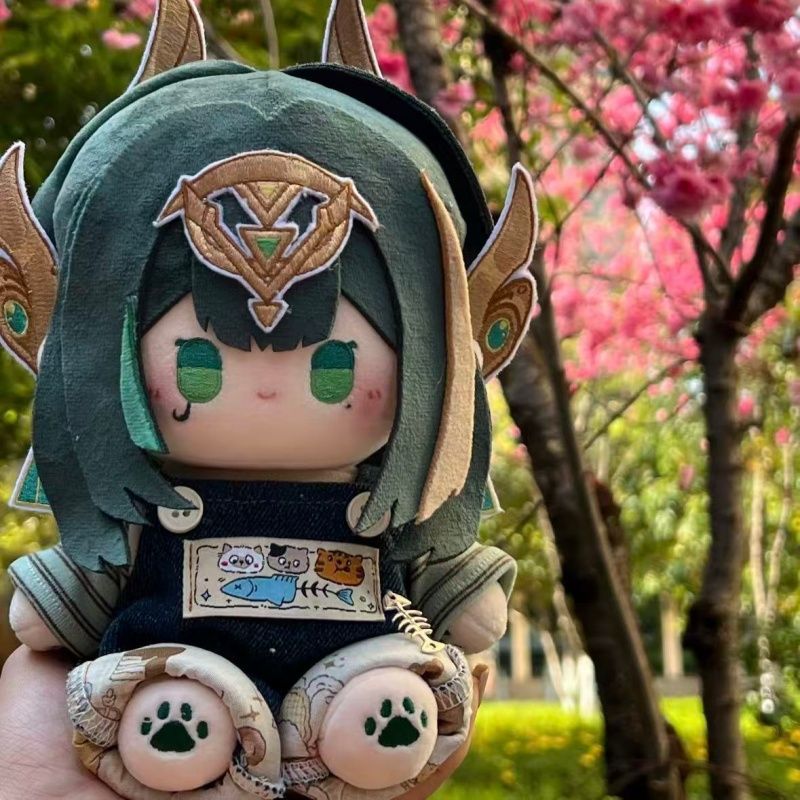 20cm Genshin Impact Plush Anim - Anime Cosplay Characters 评论和价格